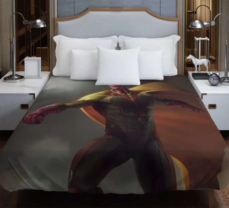 Vision Comics: Marvel Synthezoid Duvet Cover