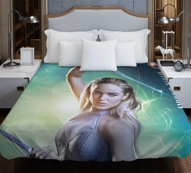 White Canary: A Hero in Legends of Tomorrow Duvet Cover