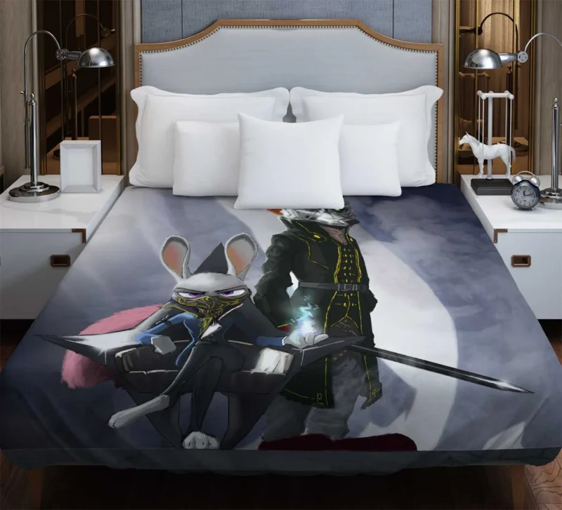 Zootopia Crossover: Judy Hopps and Nick Wilde Duvet Cover